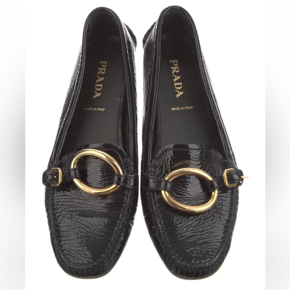 Prada Patent Leather Loafers